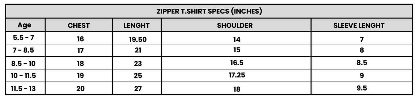 Zipper - Oversized Tee